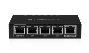 EdgeMax EdgeRouter X top angle