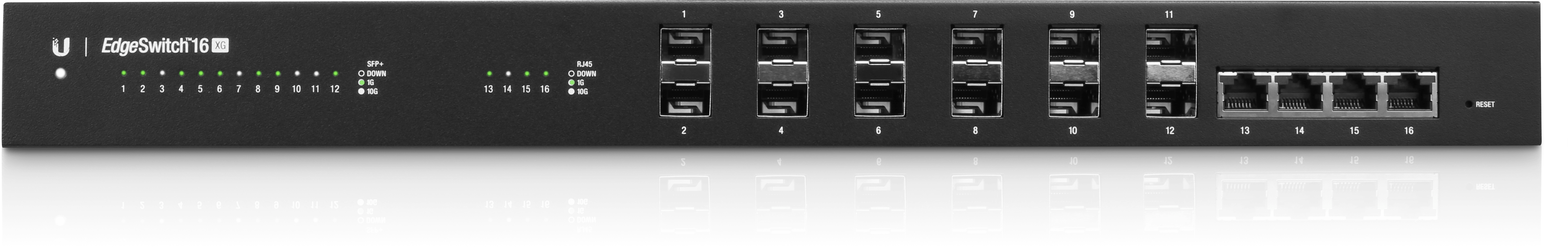 EdgeMax EdgeSwitch 16 XG 1 EdgeMax EdgeSwitch 16 XG front