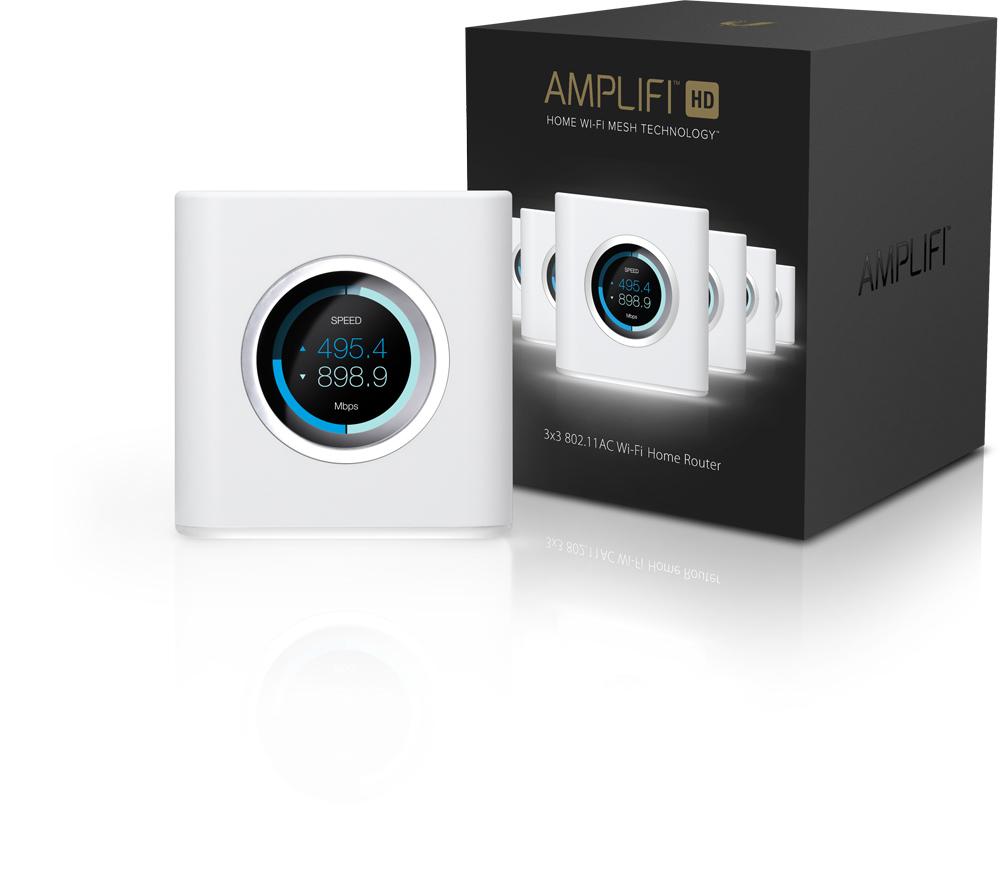 AmpliFi HD Mesh Router 2 AmpliFi HD Mesh Router box with product