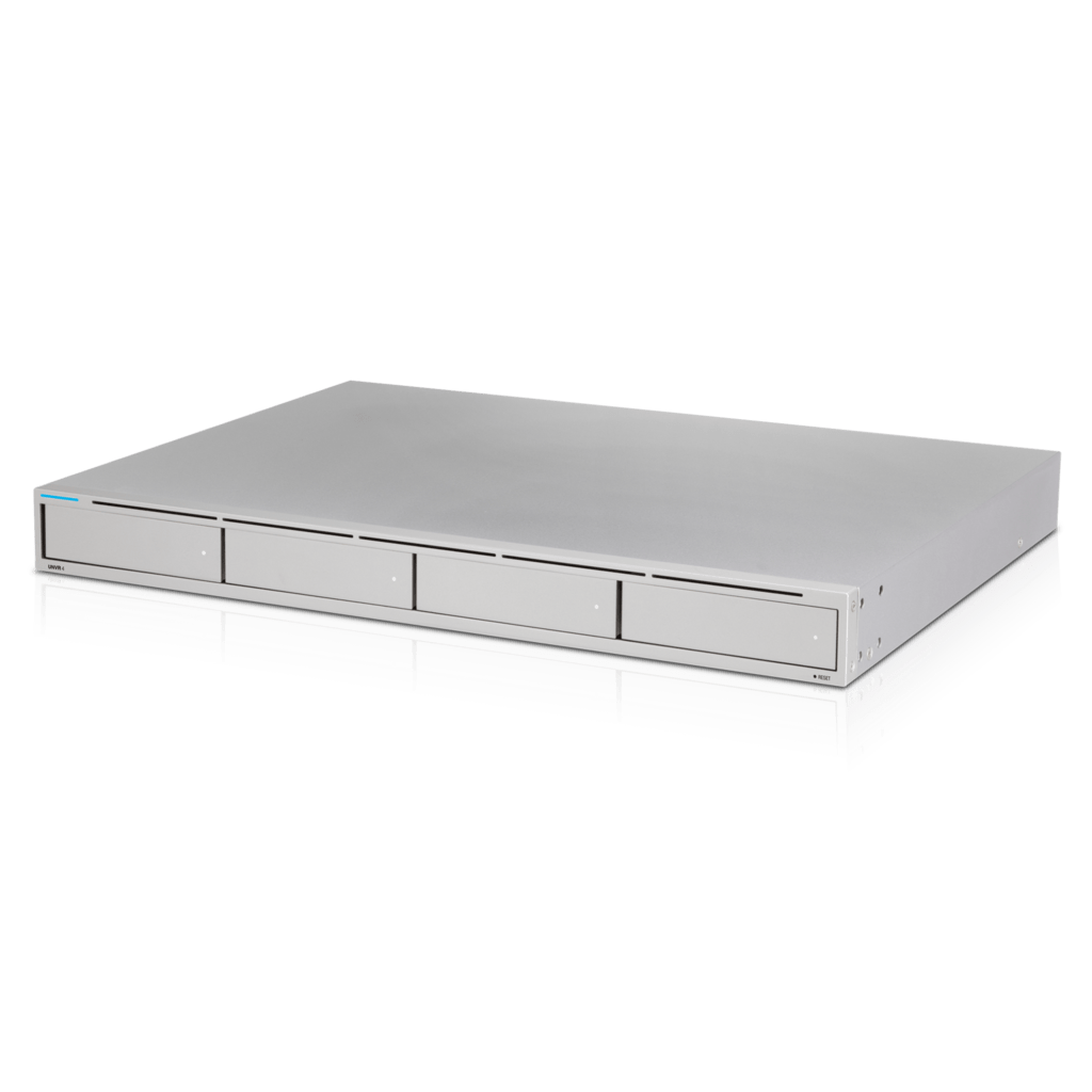 UniFi Protect Network Video Recorder 1 UniFi Protect Network Video Recorder front angle