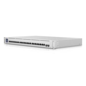 UniFi Switch Enterprise XG 24 front left angle
